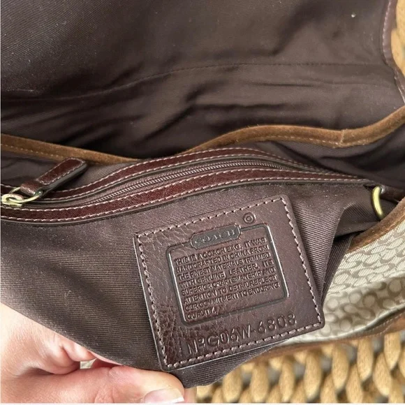 Vintage Coach Soho Suede brown Bag - Picture 6 of 6